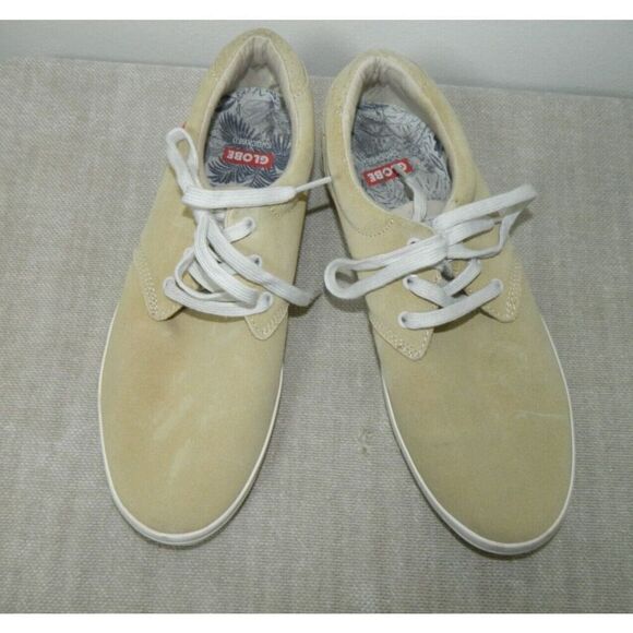 Globe Other - Globe Shoes Sneakers Mens Size 9 Beige Suede Willow Skateboard Skate Lace Up